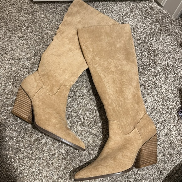 NWT Oasis society knee high boots size 8 - Picture 1 of 5